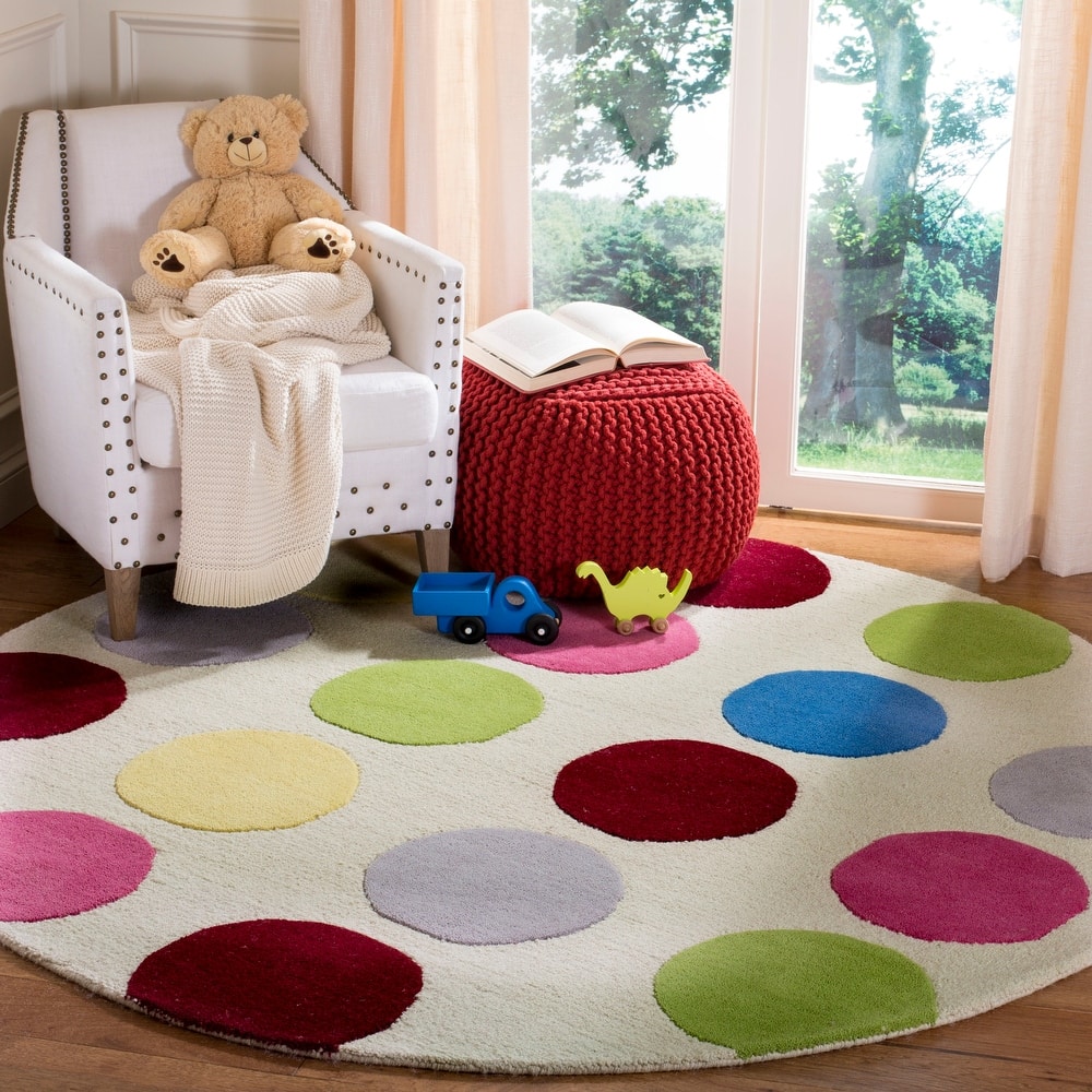 SAFAVIEH Handmade Kids Babeth Wool Rug