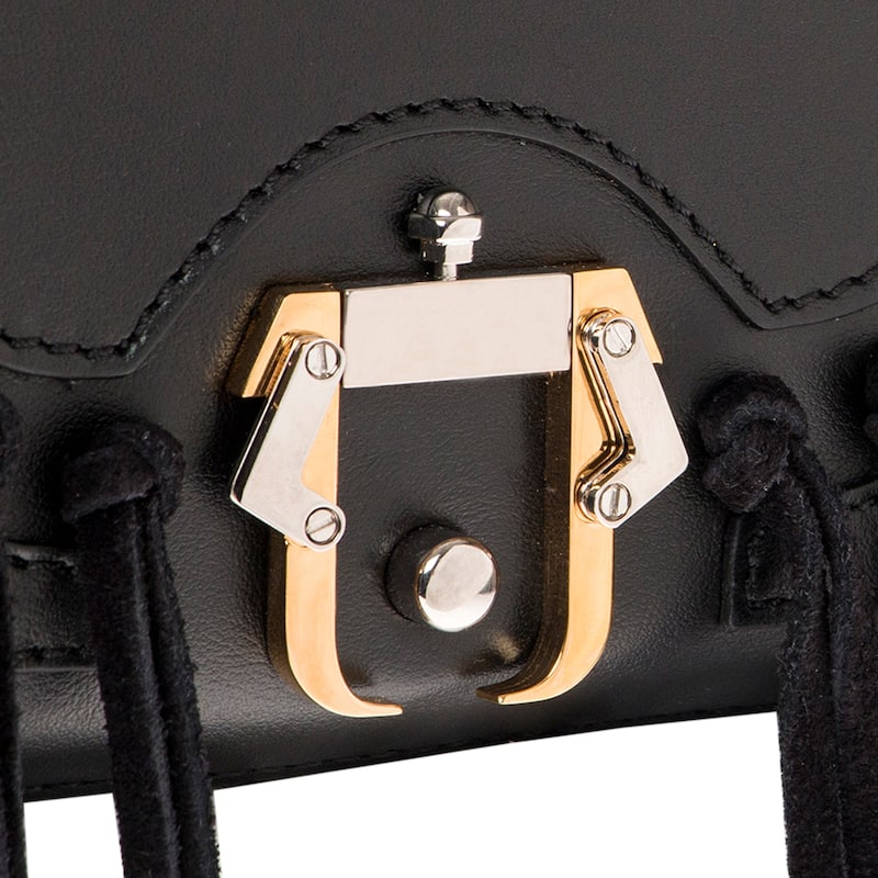 Paula Cademartori Bea Leather Fringe Shopping Bag