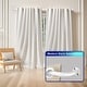 preview thumbnail 43 of 98, Energy-saving Wraparound Adjustable French Blackout Curtain Rod Set