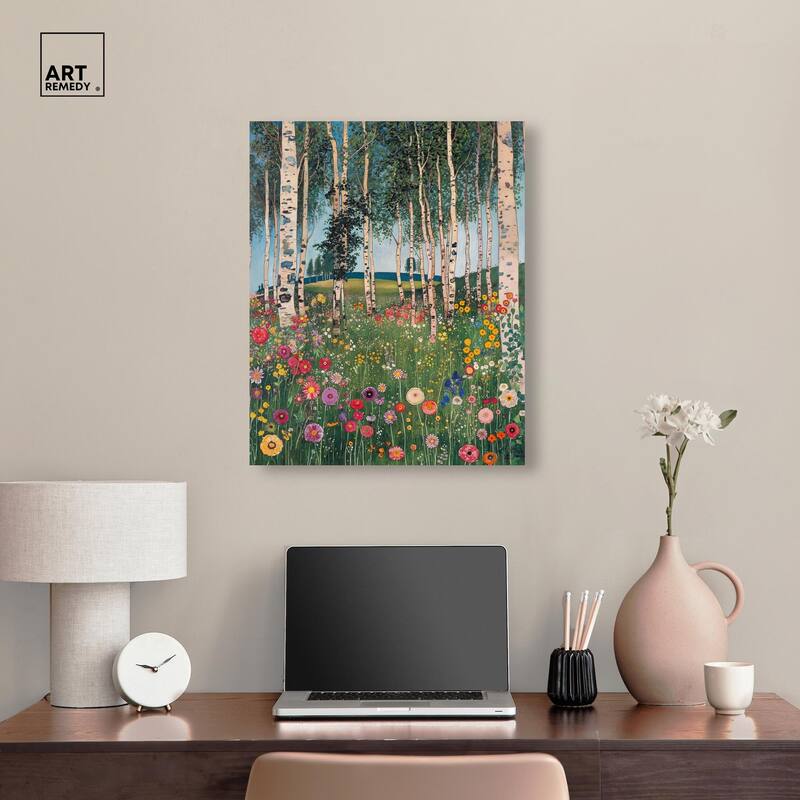 Aspen Aura Canvas by Art Remedy, Gallery Wrapped