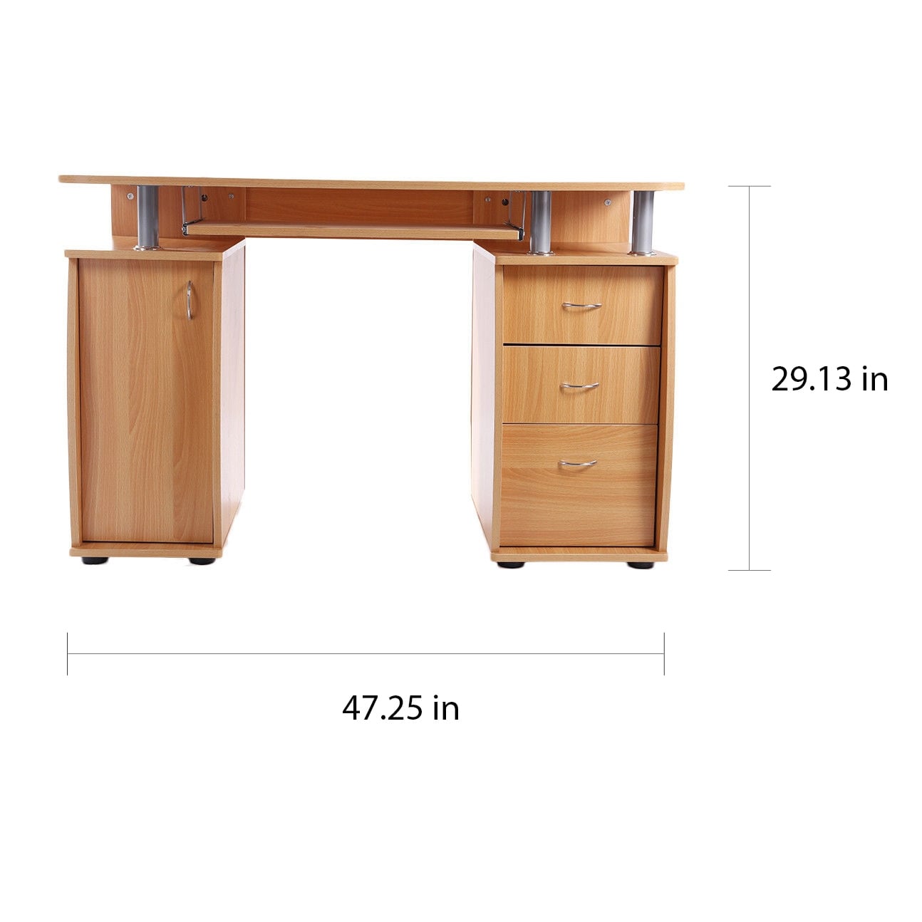 PENGJIE End Table Computer Compact Laptop PC Workstation Home Office Desk Study Writing Desk with Storage Drawer and Pull-Out Keyboard Tray Coffee Table PENGJIE End Table Computer Compact Laptop PC Workstation Home Office Desk Study Writing Desk with Storage Drawer and Pull-Out Keyboard Tray Coffee Table