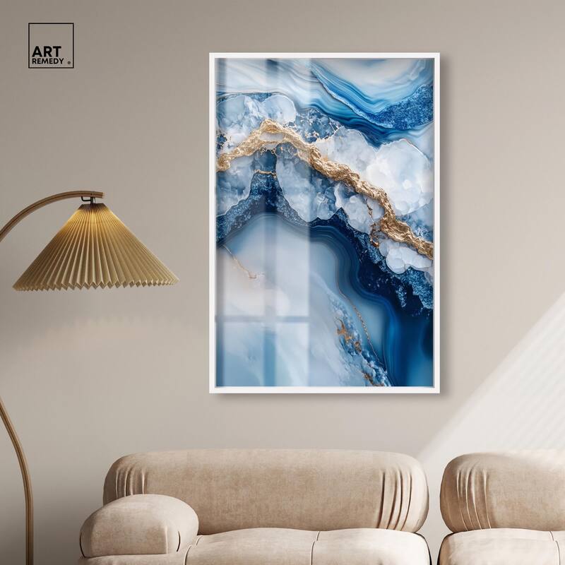 Molten Topaz II Shadowbox by Art Remedy