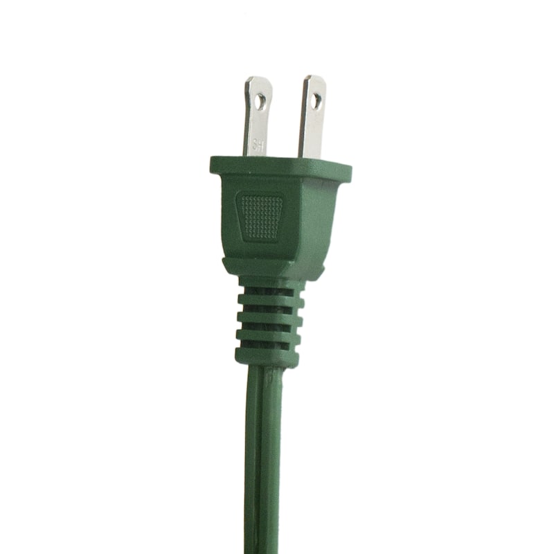 9' Indoor Power Extension Cord with 3-Outlets and Safety Lock