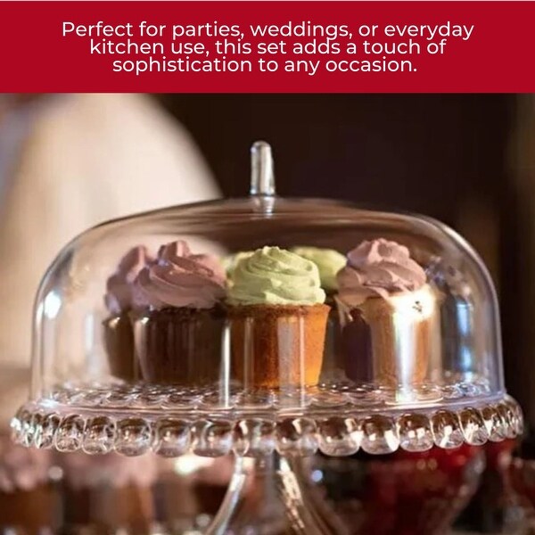 Guzzini Tiffany Cake Serving Set - Bed Bath & Beyond - 40844343