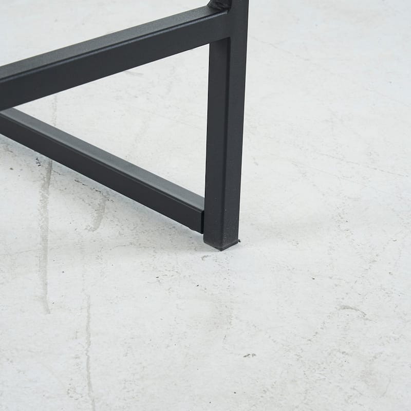 Modern Chenille Bar Stools Set of 2, Upholstered Counter Height Chairs