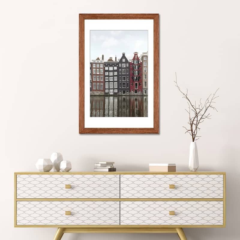 iCanvas "Canal Houses Of Amsterdam" by Henrike Schenk PFA