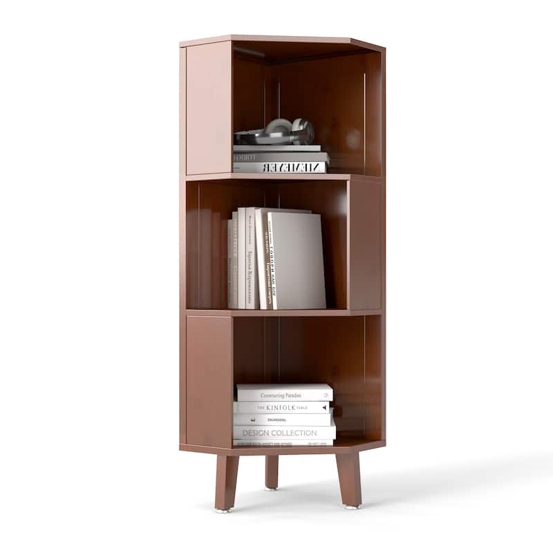 Corner Shelf, Multi-layer Corner Bookshelf, Bookcase, Display Rack