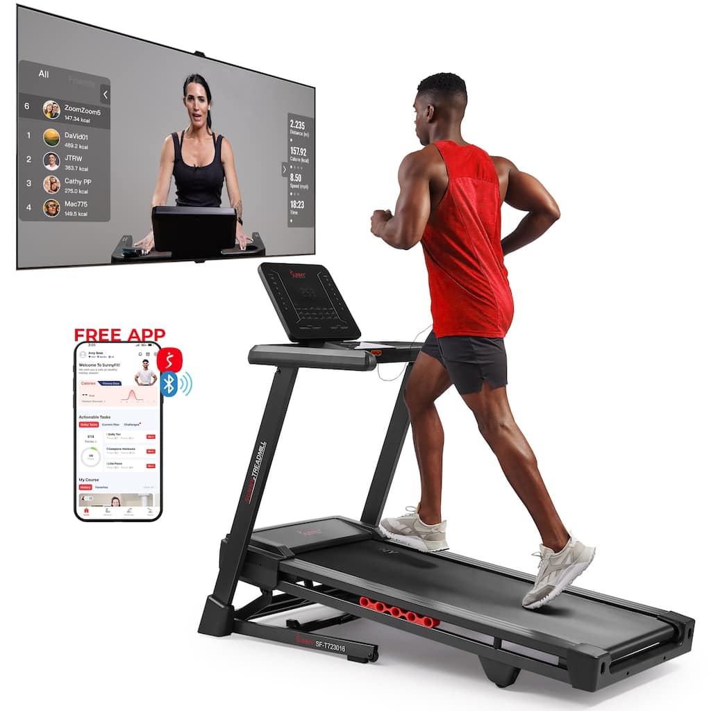 Treadmill Elite Smart Auto Incline 20 Deck T723016 - Dark Gray - 67.7 x 32.9 x 54.9