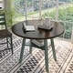 preview thumbnail 11 of 19, Jonah Farmhouse 47-inch Wood Drop Leaf Round Counter Height Table by Furniture of America