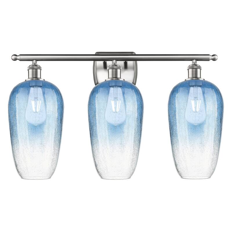Innovations Lighting Endless Possibilities Ballston - Brookhaven Flute - 3 Light 27" Bath Vanity Light