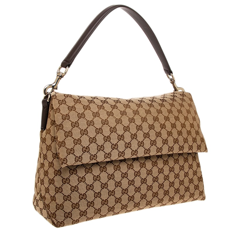 Gucci GG Canvas Large Crossbody Bag
