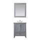 preview thumbnail 3 of 110, Altair Isla Single Bathroom Vanity Set and Aosta White Countertop with Mirror