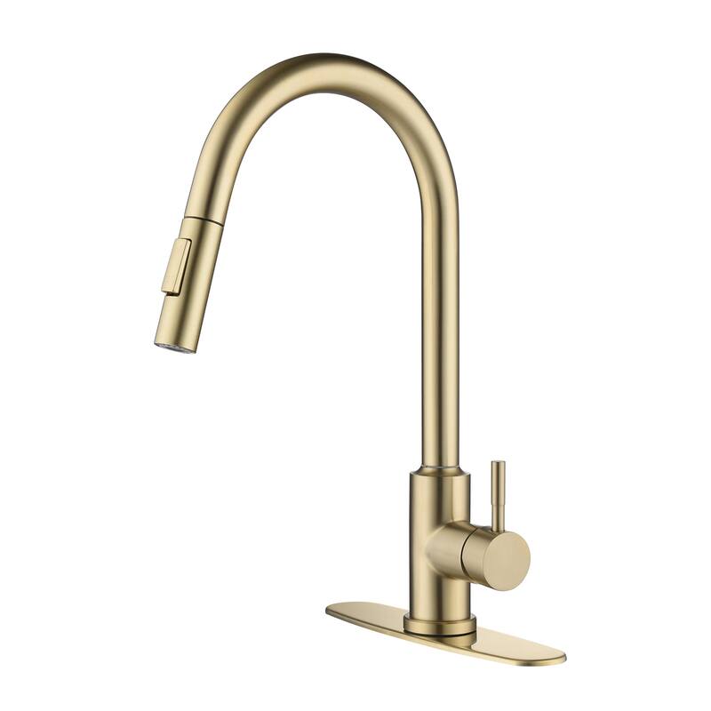 Touch Kitchen Faucet with Pull Down Sprayer - 16.53*8.66*8.07
