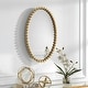 preview thumbnail 6 of 5, Uttermost 09875 Serna 20" W x 30" H Oval Framed Bathroom Mirror