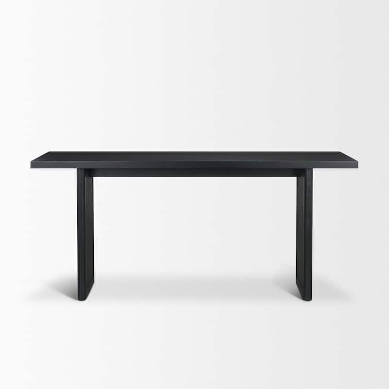 Grier Solid Wood w/ Cane Console Table