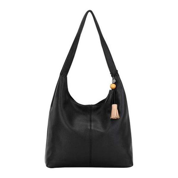 the sak black leather shoulder bag