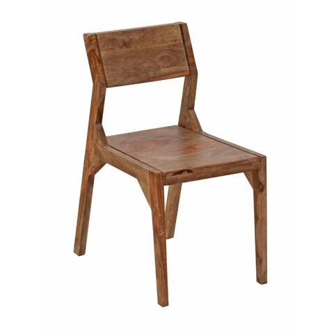 Somette Brownstone Nut Brown Dining Chairs - Set of 2