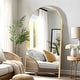 preview thumbnail 38 of 74, Modern Arched Full Length Aluminum Alloy Floor Mirror Standing Mirror