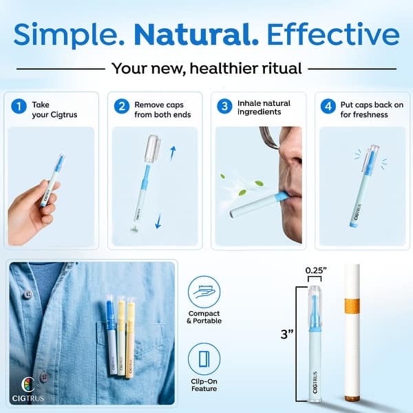 natural cigarette alternatives Herbal Cigarettes - Nicotine Free, Tobacco Free, THC Free, 100% Natural, Additives Free | and Vape Alternative for Quit Smoking | 1 Pack-10 Prerolls Find Your Tobacco-Free Alternative with