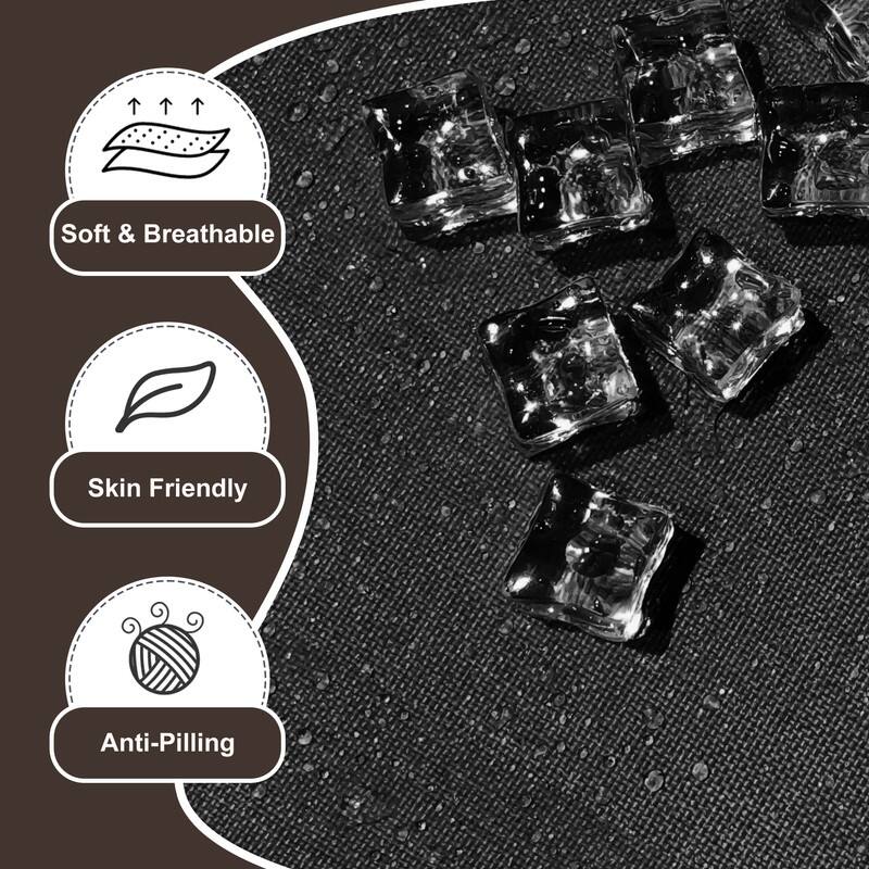 9-Piece Outdoor Brown Wicker Sectional Patio Conversation Set with 43″ Fire Pit Table, Cushion