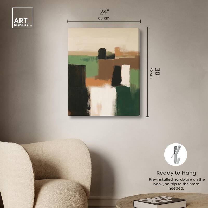 Underbrush Musings II Canvas by Art Remedy, Gallery Wrapped