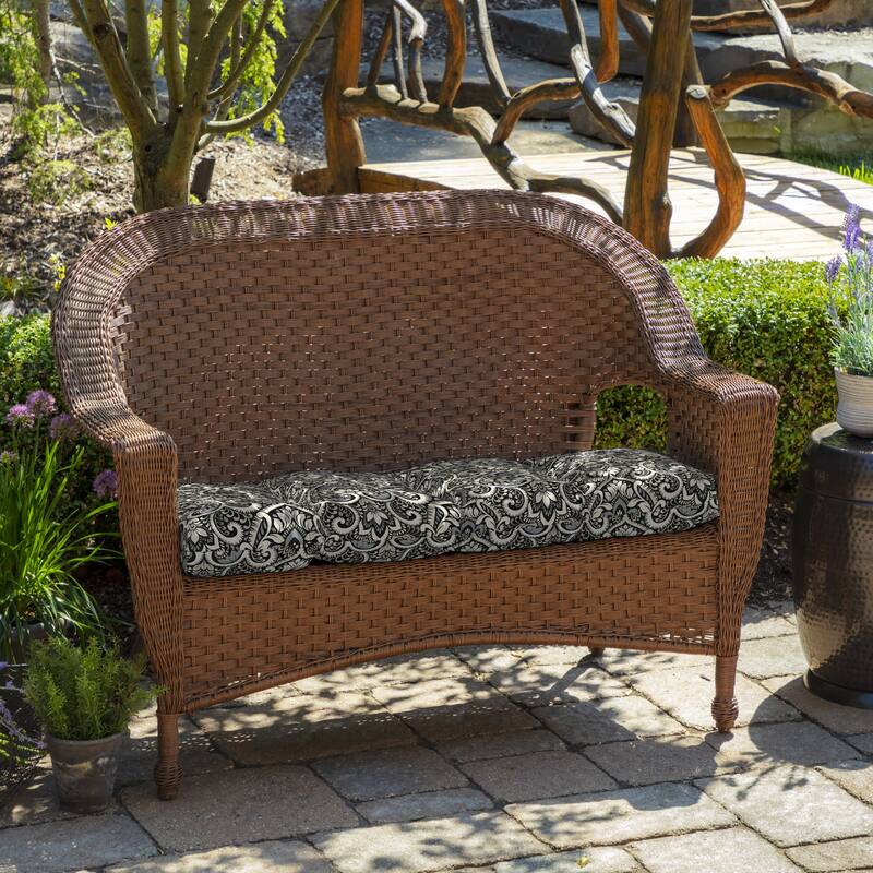ARDEN Outdoor 18 x 41.5 in. Wicker Settee
