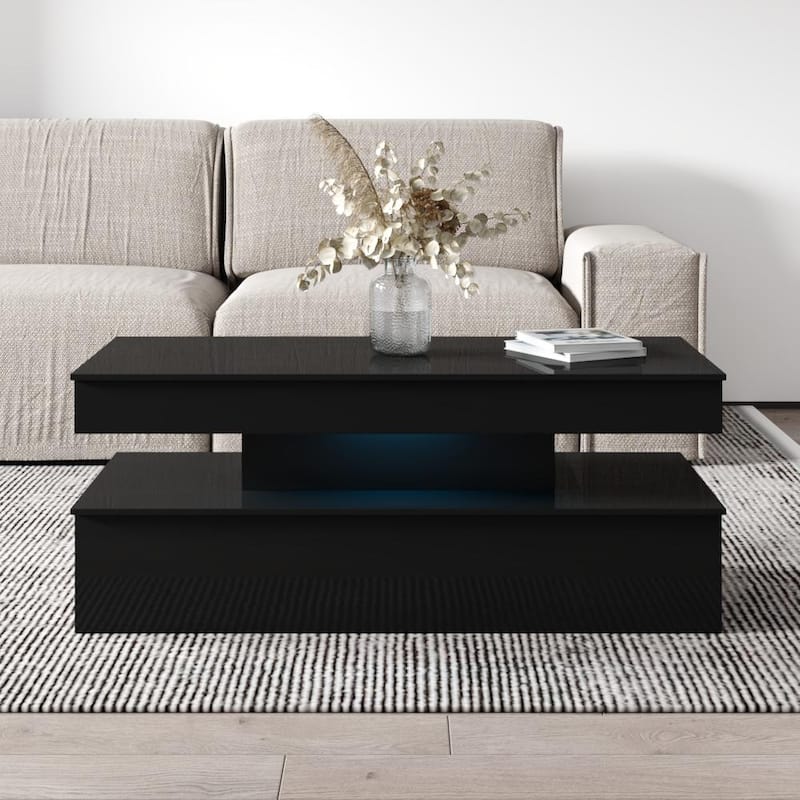 Glossa 01 Coffee Table - Black