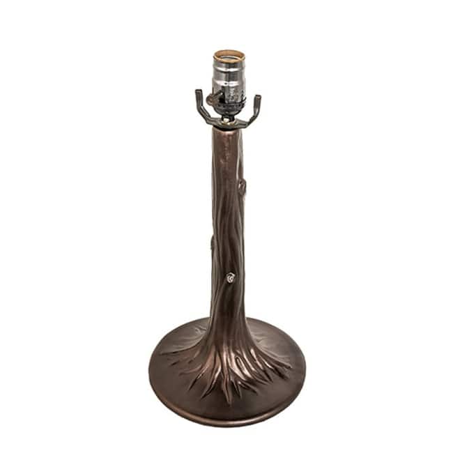Meyda Tiffany 159766 Tree 14" Tall Lamp Base - Mahogany Bronze