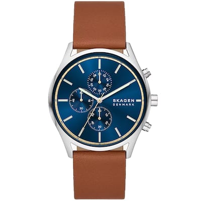 Skagen Men's Holst Blue Dial Watch - SKW6916 - 6 (36)