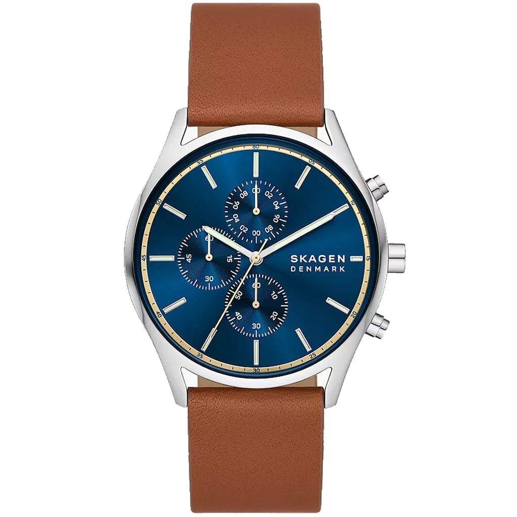 Skagen Men's Holst Blue Dial Watch - SKW6916 - 6 (36)