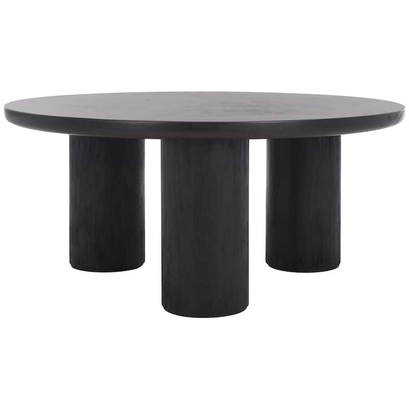 SAFAVIEH Home Mork 3-Leg Round Top Coffee Table - 40Wx40Dx18H