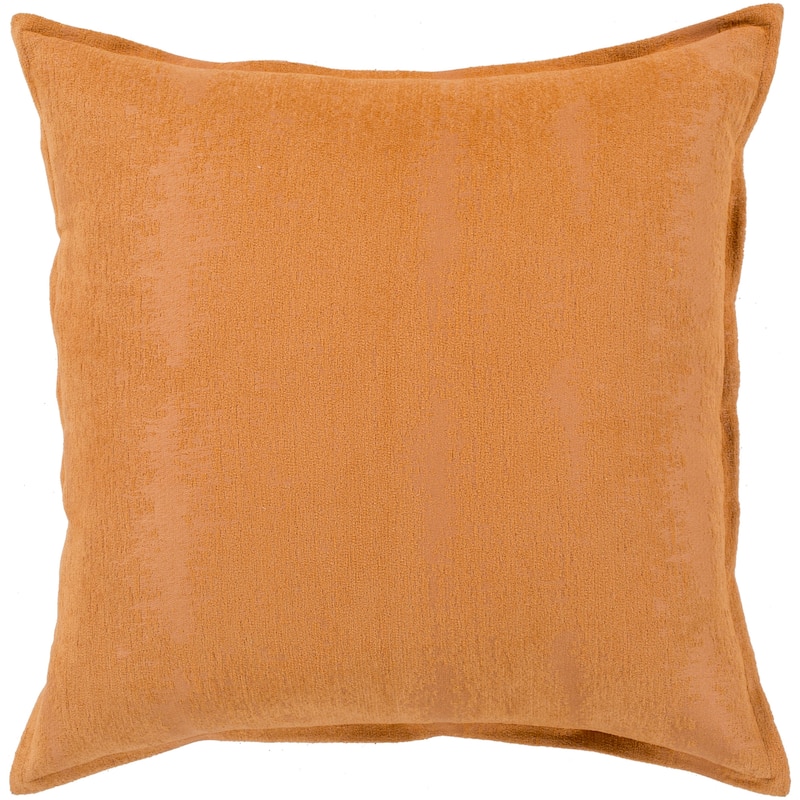 Carson Carrington Tastebol Orange Throw Pillow Cover (18" x 18")