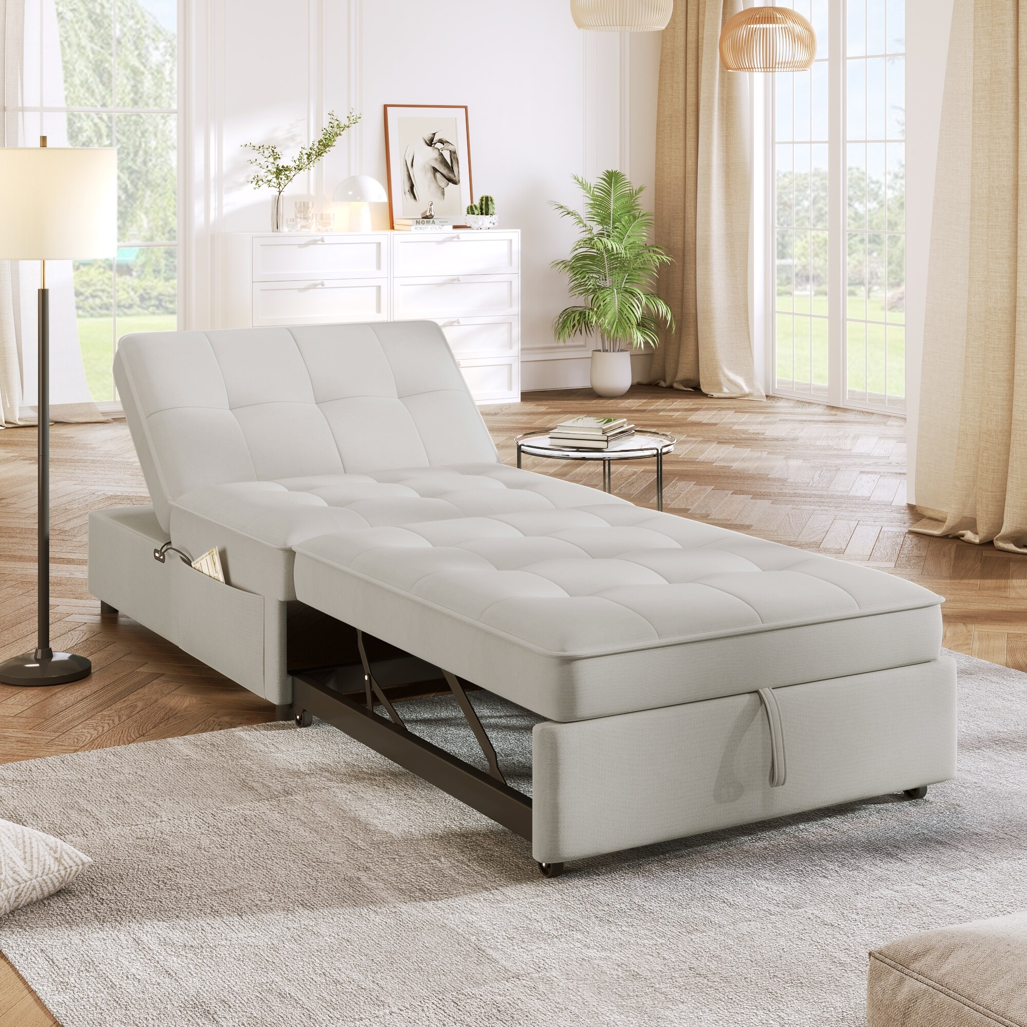 Chair 2025 ottoman bed