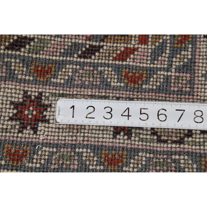 Red Geometric Kazak Oriental Area Rug Handmade Wool Carpet - 3'10"x 6'0"