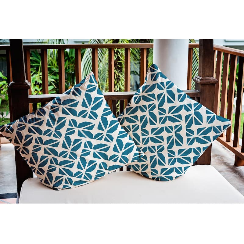 Kaleidoscope Graffiti Indoor/Outdoor Throw Pillow