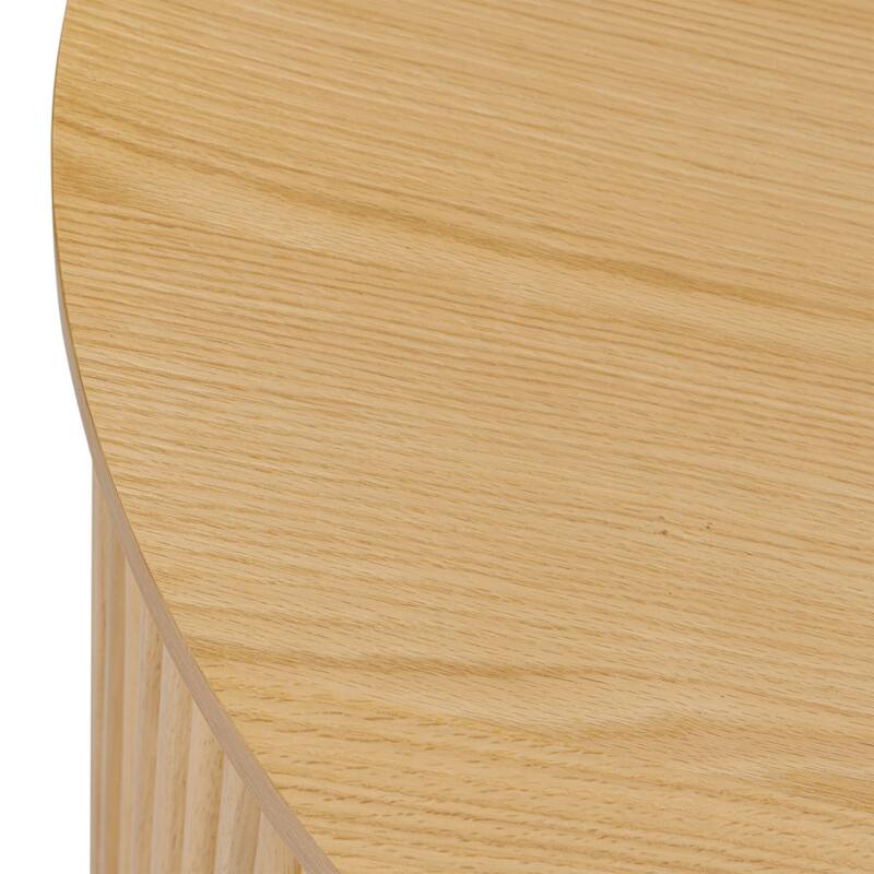 Poly & Bark Ronda Oak Storage Coffee Table