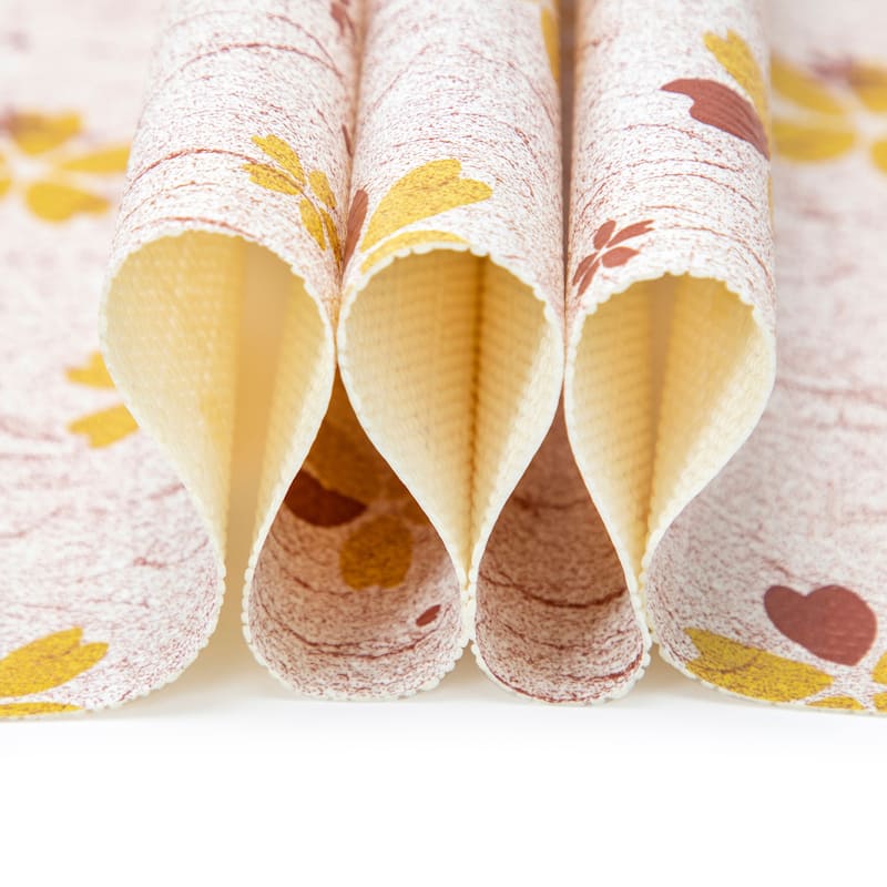 printed foam kitchen shelf liner Independence Day Red Pink Style