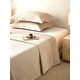 preview thumbnail 4 of 2, Linen Quilt/Coverlet Set with Pillowcases King - Top Grade & Natural
