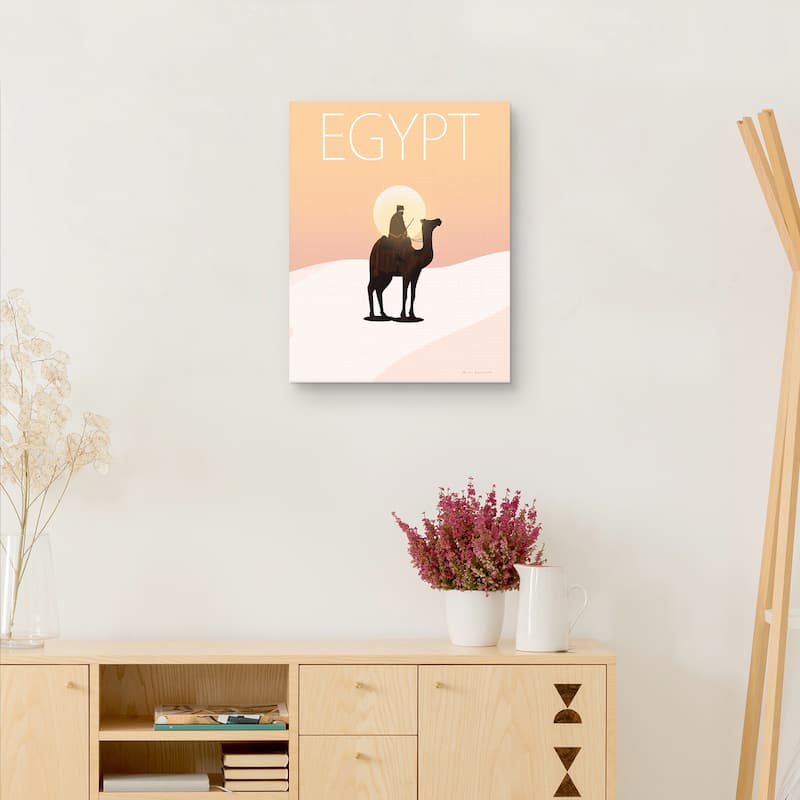 Egypt by Omar Escalante Canvas Art Print