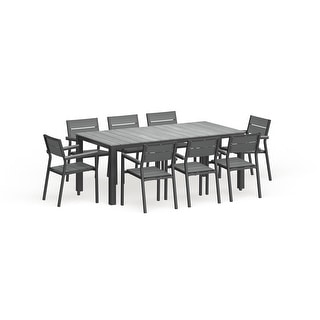 polywood vineyard 9 piece dining set
