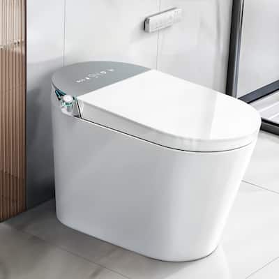 Yulika G7Pro Luxury Smart Toilet with Built in Bidet Seat with Tank Remote Control Remote Control and Flushing