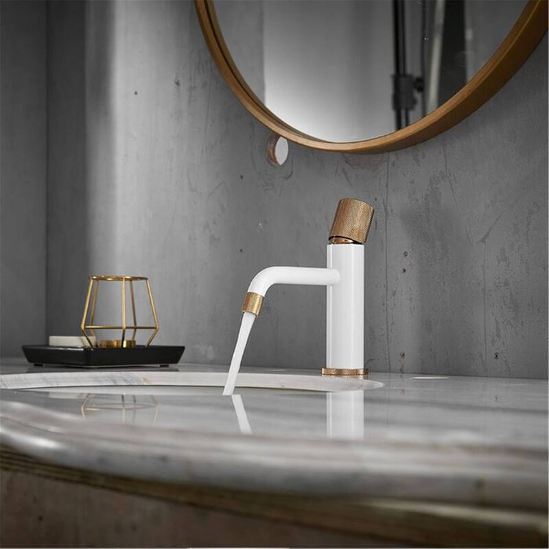 Single Hole Bathroom Sink Faucet Modern Bathroom Faucets Single Handle Vanity Basin Faucets Mixer Taps With Valve
