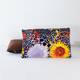 3-Piece Floral Printed Sherpa-Backing Reversible Comforter Set