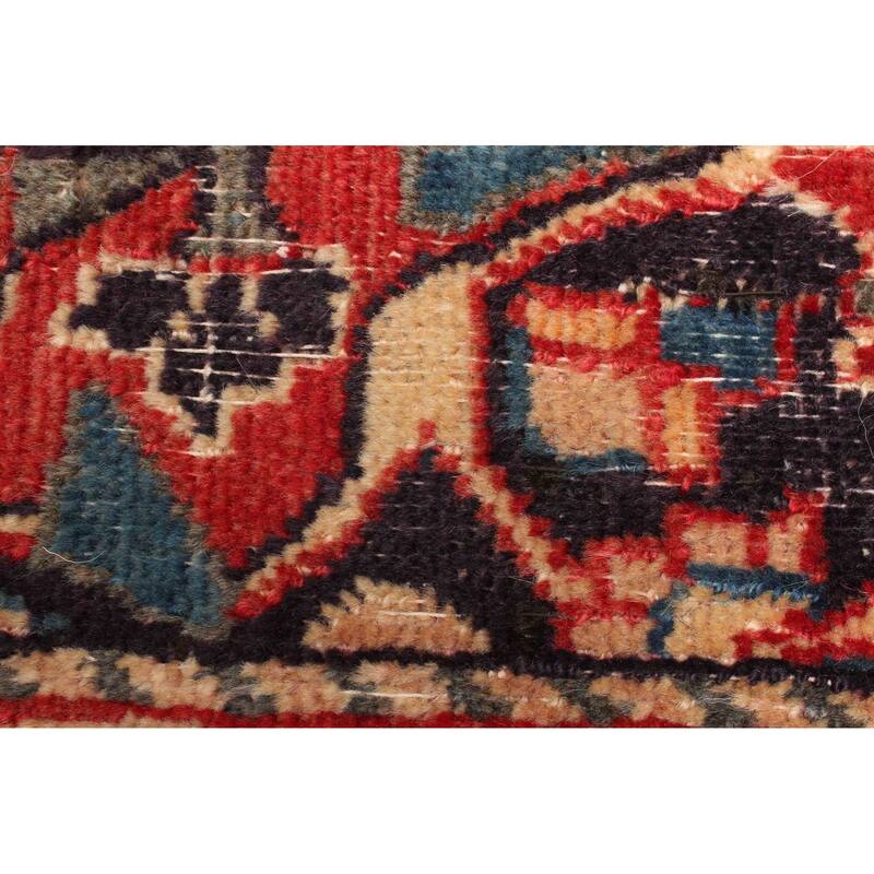 ECARPETGALLERY Hand-knotted Anatolian Red Wool Rug - 3'7 x 6'1