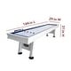 preview thumbnail 2 of 10, Hathaway Crestline 12-ft Outdoor Shuffleboard Table - White