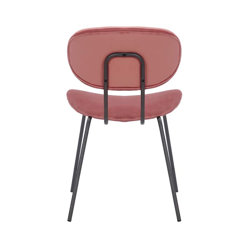 Porthos Home Brody Dining Chairs Set of 2, Velvet Upholstery, Iron legs