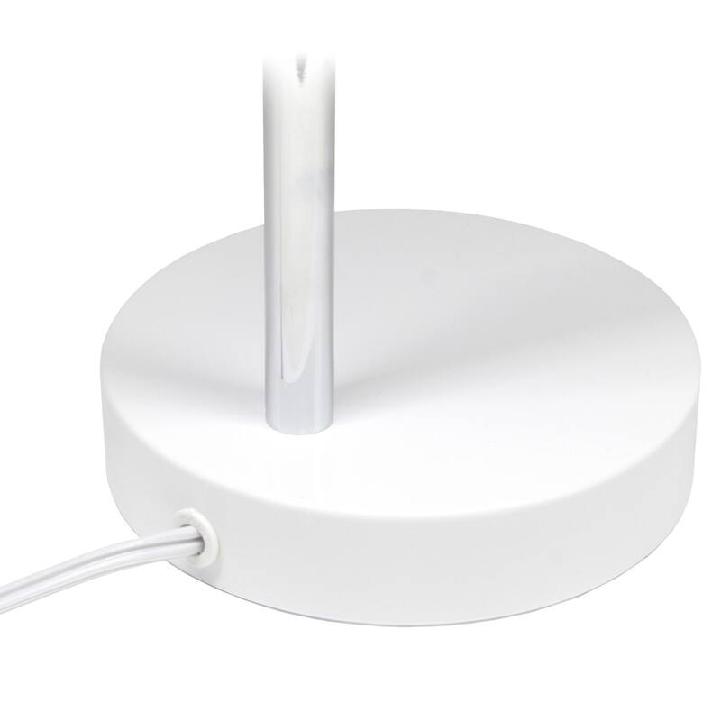 Gooseneck Desk Lamp with Adjustment Shade - 15.25" - Off White