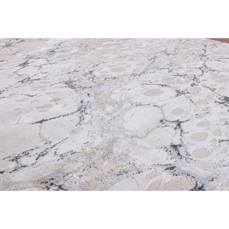 Ilios Collection Textured Abstract Rug