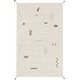 preview thumbnail 4 of 2, Livabliss Arguello Tribal Abstract Wool Handmade Area Rug - 5' x 8'