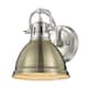 Option Pewter with Aged Brass